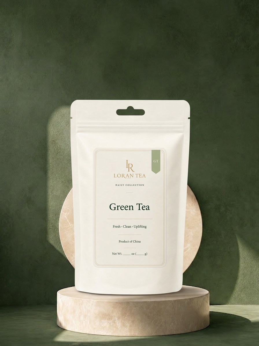 Essence of Green: Fresh Loose Leaf Green Tea